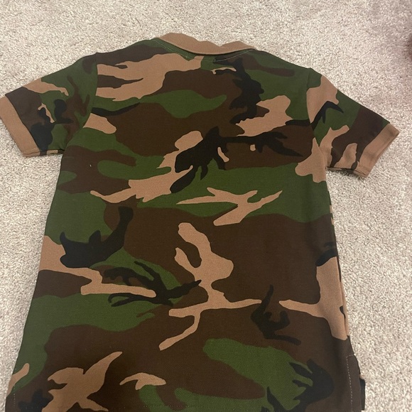 Polo Ralph Lauren Shirt Camouflage Boys size 5 like new - Picture 4 of 4